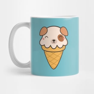 Kawaii Cute Puppy Dog Ice Cream Mug